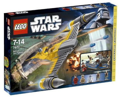LEGO Set-Naboo Starfighter (2011)-Star Wars / Star Wars Episode 1-7877-1-Creative Brick Builders